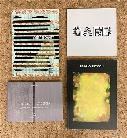 ASTRATTISMO ITALIANO DEL DOPOGUERRA - Lotto unico di 4 cataloghi