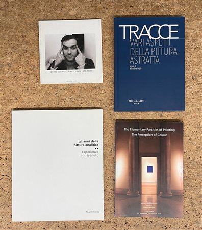 ASTRATTISMO E PITTURA ANALITICA - Lotto unico di 4 cataloghi