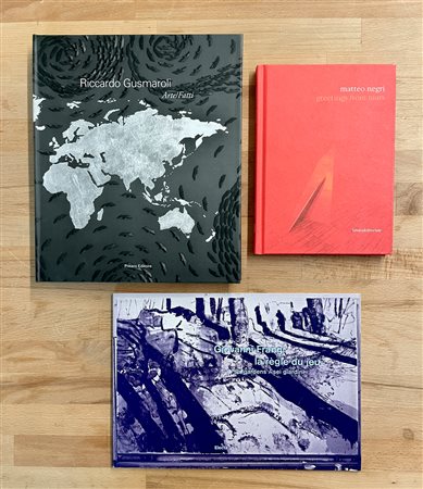 RICCARDO GUSMAROLI, MATTEO NEGRI E GIOVANNI FRANGI - Lotto unico di 3 cataloghi