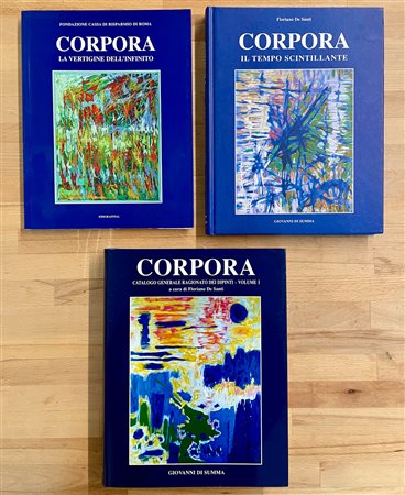 ANTONIO CORPORA - Lotto unico di 3 cataloghi