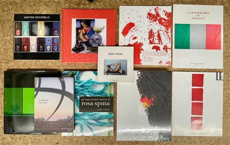 ARTE MODERNA E CONTEMPORANEA - Lotto unico di 10 cataloghi