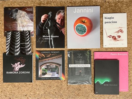 ARTE MODERNA E CONTEMPORANEA - Lotto unico di 10 cataloghi