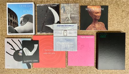 ARTE MODERNA E CONTEMPORANEA - Lotto unico di 10 cataloghi