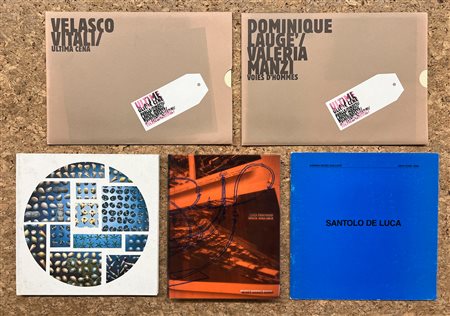 ARTE CONTEMPORANEA - Lotto unico di 5 cataloghi