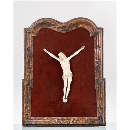 MANIFATTURA SICILIANA DEL XVIII SECOLO, Scultura in avorio