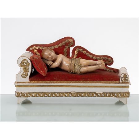 MANIFATTURA SICILIANA DEL XIX SECOLO, Bambinello