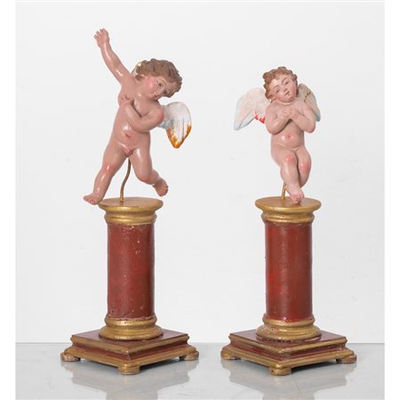 COPPIA DI ANGIOLETTI