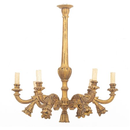 MANIFATTURA SICILIANA DEI PRIMI DEL '900, Lampadario