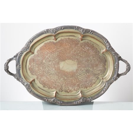 MANIFATTURA INGLESE DEL XIX SECOLO, Vassoio