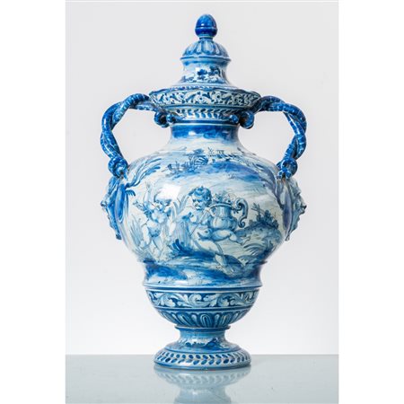 MANIFATTURA DI SAVONA DELLA FINE DEL XIX SECOLO, Vaso