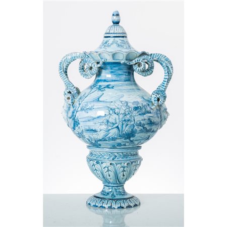 MANIFATTURA DI SAVONA DELLA FINE DEL XIX SECOLO, Vaso