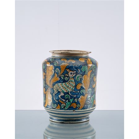 MANIFATTURA DI CALTAGIRONE DEI PRIMI DEL '900, Cilindro