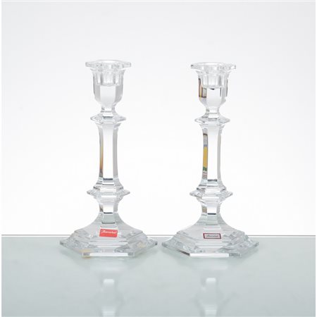 BACCARAT, Coppia di monocera