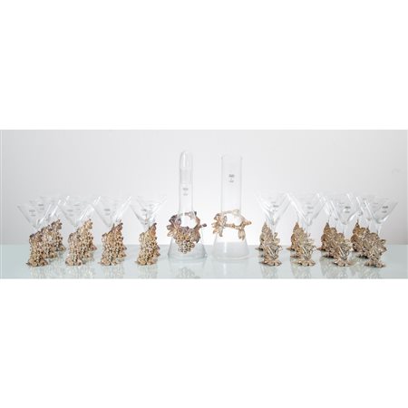 MARIA CRISTINA STERLING, Servizio di bicchieri