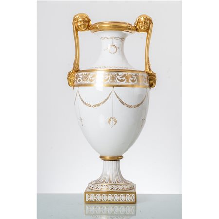 MANIFATTURA GINORI DELLA FINE DELL '800, Grande vaso