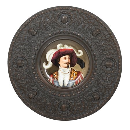 MANIFATTURA FRANCESE DEL XIX SECOLO, Piatto