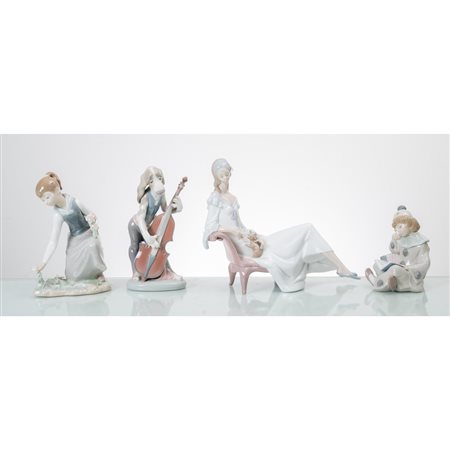 LLADRO, Quattro sculture
