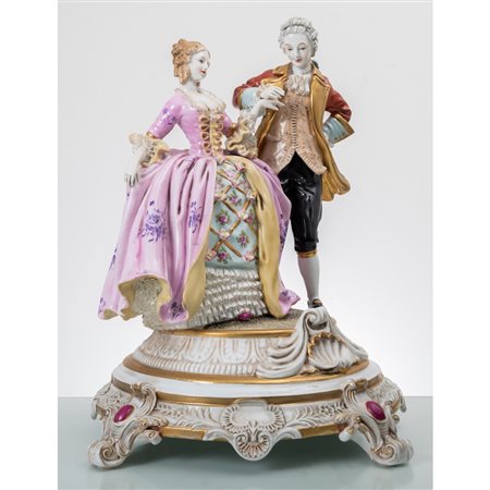 TICHE COLLECTION, Gruppo in porcellana