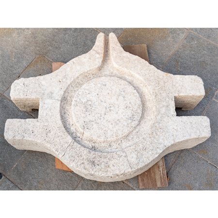 MANIFATTURA SICILIANA PRIMI DEL XIX SECOLO, Macina in pietra