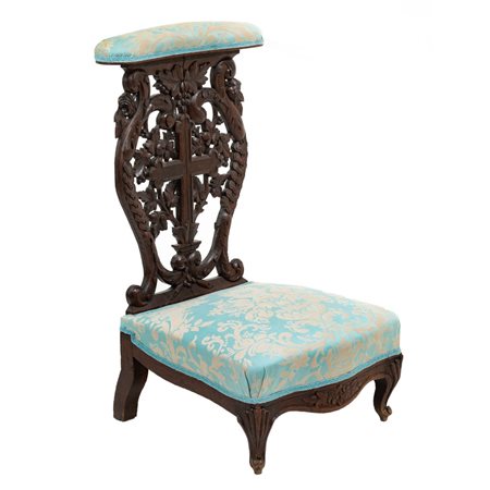 MANIFATTURA SICILIANA DEL XIX SECOLO, Inginocchiatoio