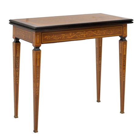 MANIFATTURA LOMBARDA DEL XX SECOLO, Tavolino da gioco