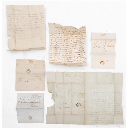 SEI LETTERE SCHIAVE DEL XIX SECOLO