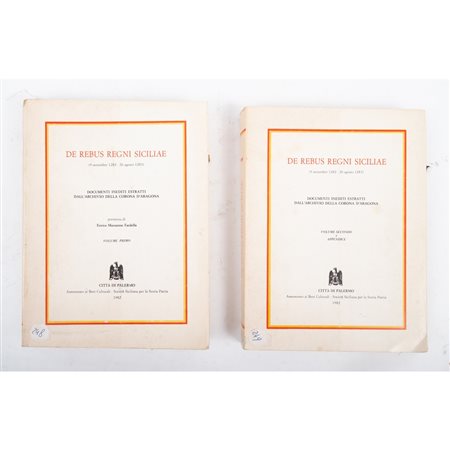 DUE VOLUMI a cura di Enrico Mazzarese Fardella