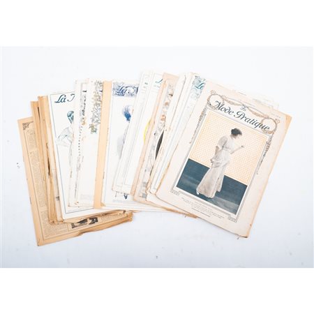 CARTELLA CONTNENTE 29 NUMERI DELLA RIVISTA DI MODA  ...