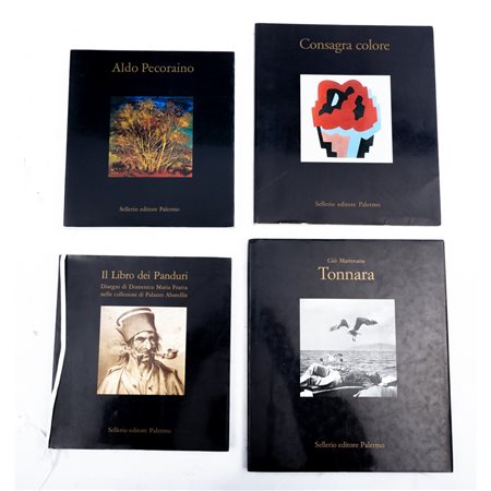 QUATTRO VOLUMI D’ARTE EDITI DA SELLERIO