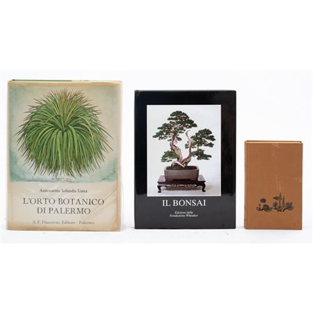 TRE VOLUMI DI BOTANICA E DI FAUNA MARINA