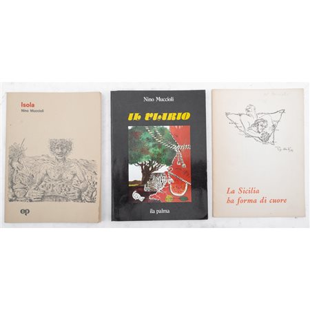 TRE VOLUMI DI POESIE DI NINO MUCCIOLI