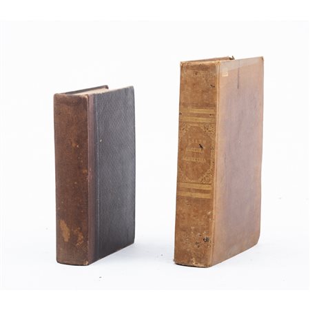 DUE VOLUMI DI VARIA DEL XIX SECOLO