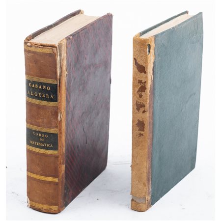 DUE VOLUMI DEL XIX SECOLO DI MATEMATICA