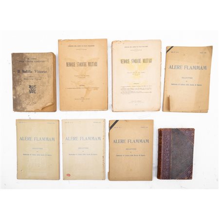 OTTO VOLUMI DI MILITARIA E VARIA