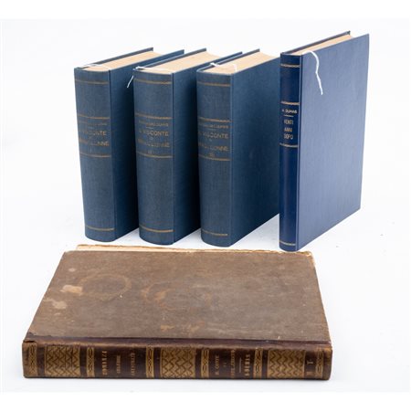 CINQUE VOLUMI DI OPERE DI ALESSANDRO DUMAS