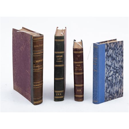 QUATTRO VOLUMI IN MISCELLANEA DEL XIX SECOLO