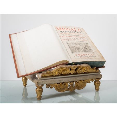 MANIFATTURA ITALIANA DEL XVIII SECOLO, Missale con leggio