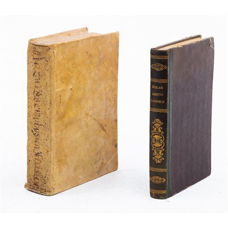 DUE VOLUMI DEL CANONICO GIUSEPPE DI BLASI