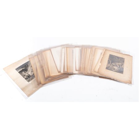 CINQUANTA CALCOGRAFIE INCISE SU LASTRA DI RAME DELL’OPERA ...