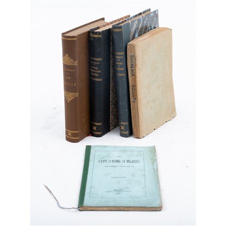 CINQUE VOLUMI DEL XIX E DEI PRIMI DEL XX SECOLO ...