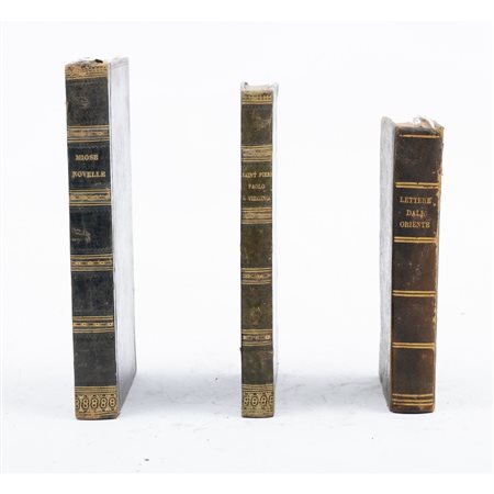 TRE VOLUMI DI LETTERATURA