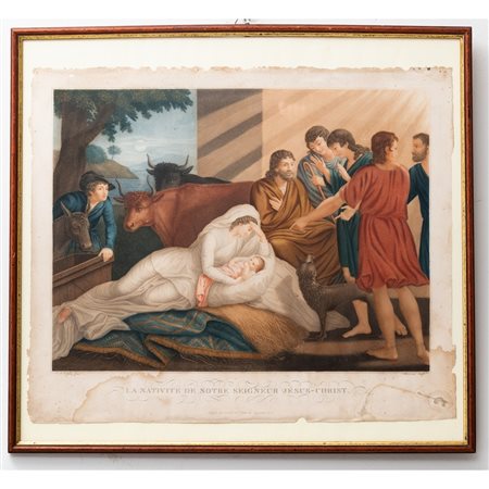 INCISIONE LA NATIVITE’ DE NOTRE SEIGNEUR JESUS CHRIST