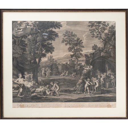 DUE INCISIONI SU RAME ALL’ACQUAFORTE ENTRO CORNICI ...