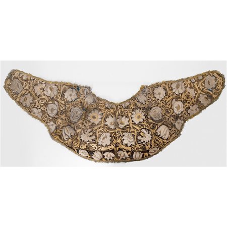 MANIFATTURA SICILIANA DEL XVIII SECOLO, Mantellina da prelato