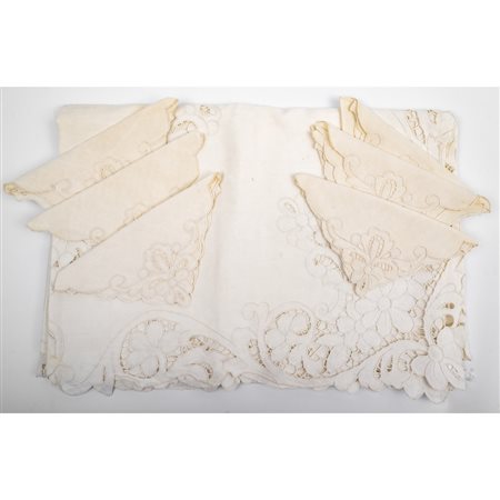 TOVAGLIA con sei tovaglioli