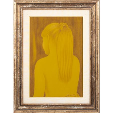 CARMELO FERTITTA, Olio su masonite