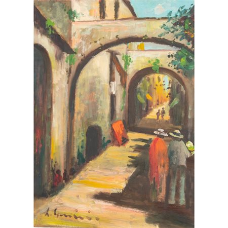 LUCIO GURRIERI, Quattro oli su masonite