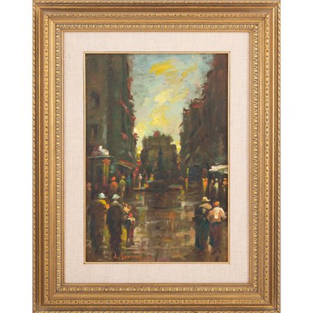 LUCIO GURRIERI, Due oli su masonite