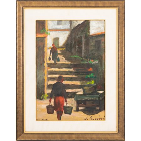 LUCIO GURRIERI, Due oli su masonite