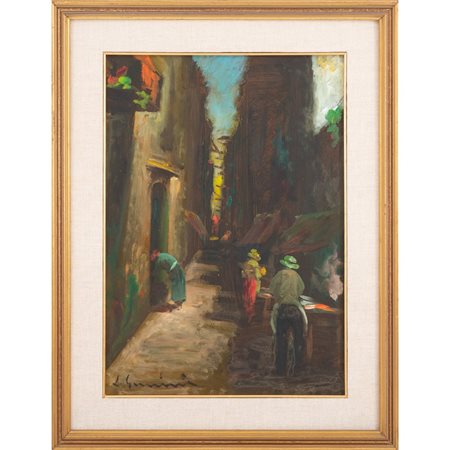 LUCIO GURRIERI, Due oli su masonite